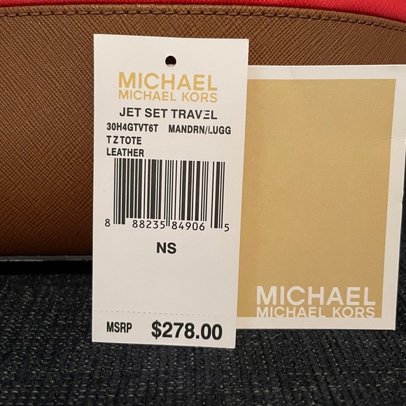 MICHAEL Michael Kors Bicolor "Jet Set" Medium, NWT - Picture 10 of 10